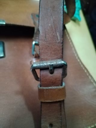 BOLSA ANTIGUA CUERO