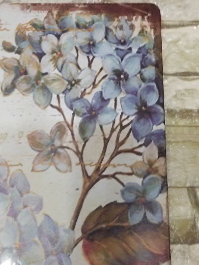 Dos carteles de metal vintage