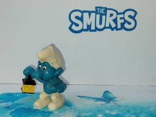 Puffi Puffo Lanterna 20024 Lantern Var. Gialla non