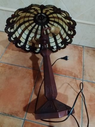 Lampara de mesa tifani