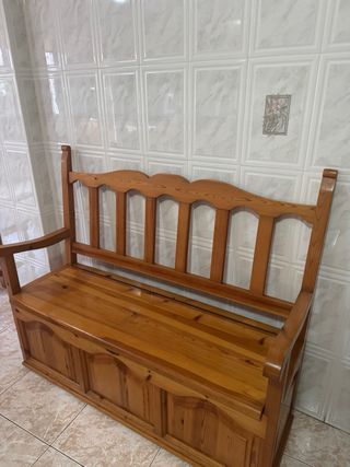 Banco de madera