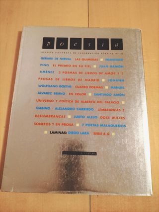 Revista poesía. Ministerio de Cultura