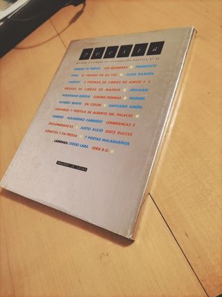 Revista poesía. Ministerio de Cultura