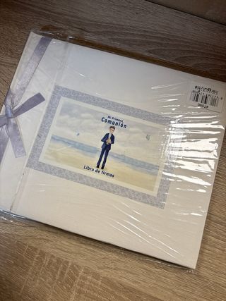 Libro de firmas Comunión 275 x 23 cm 64 páginas