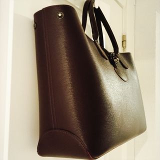 BOLSO PIEL AUTENTICO LONGCHAMP BURDEOS 