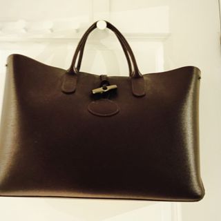 BOLSO PIEL AUTENTICO LONGCHAMP BURDEOS 