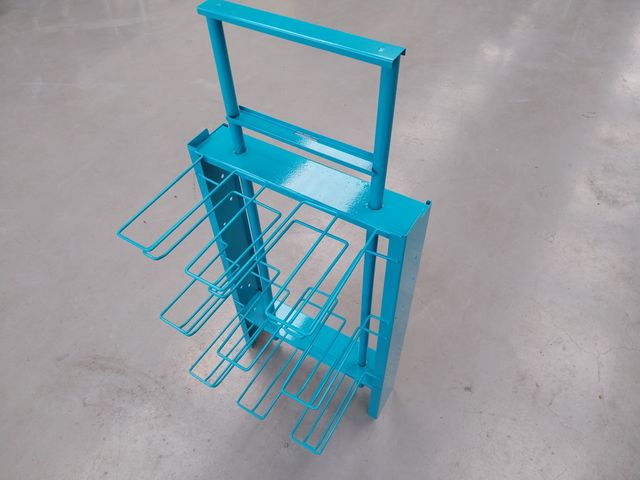 ESTANTERIA EXPOSITOR METÁLICO COLGADOR