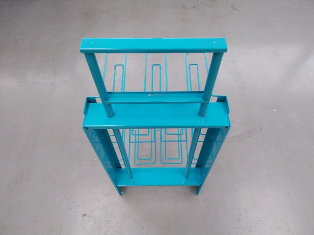 ESTANTERIA EXPOSITOR METÁLICO COLGADOR