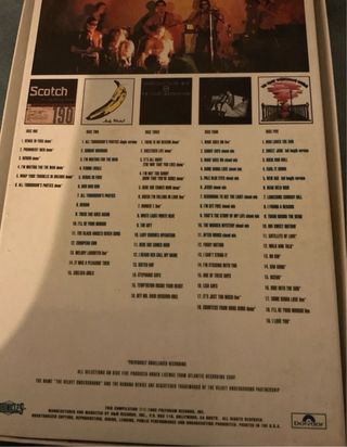 The Velvet Underground Andy Warhol 5x cd pack