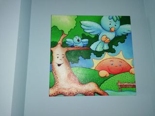 8 cuadros tipo lienzo