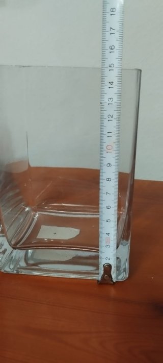 Jarrón de cristal