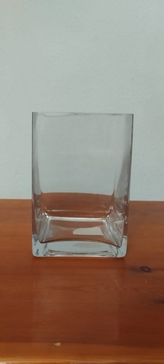 Jarrón de cristal