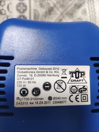 pulidora de pintura excéntrica a estrenar