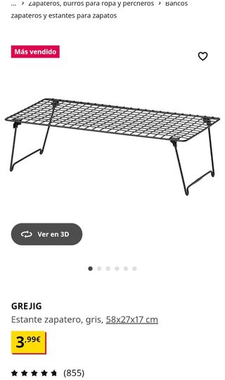 Zapateros y estante zapatero