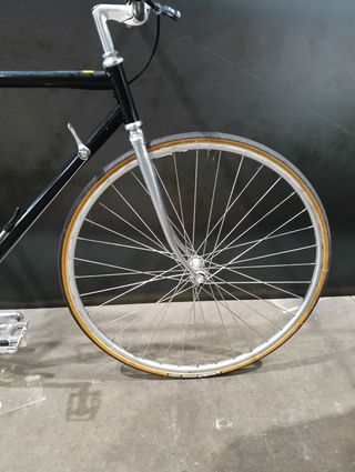 Bicicleta fixie, ciudad, paseo