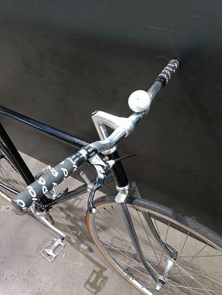 Bicicleta fixie, ciudad, paseo