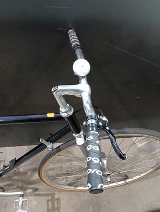 Bicicleta fixie, ciudad, paseo