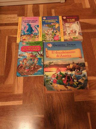 Libros variados de Gerónimo Stilton 