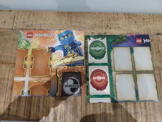 Lego ninjago lote de cartas y cromos