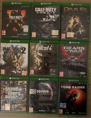 Lotto 9 giochi xbox one