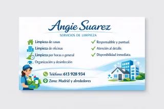 Servicio de limpieza por horas