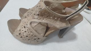 Sandalias de piel