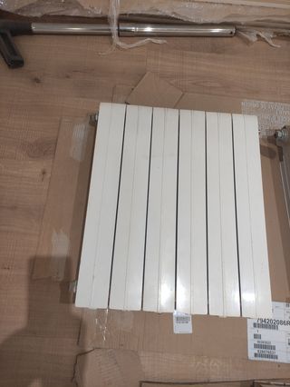 Radiadores de aluminio.