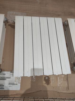 Radiadores de aluminio.