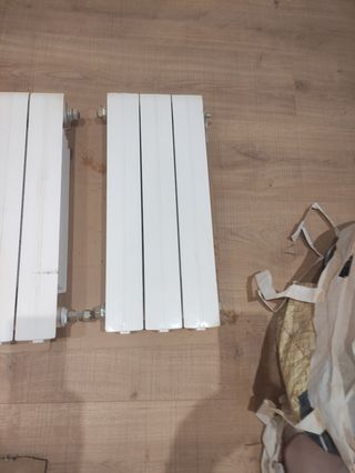 Radiadores de aluminio.