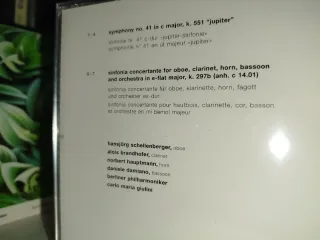 Giulini dirige Mozart.Sinfonia 41 y S.Concertante