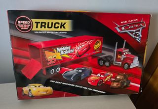 Pack cars mcqueen nuevo en caja