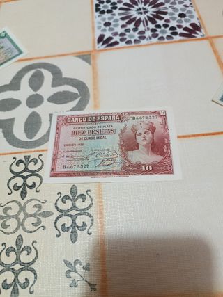 Billetes originales de España