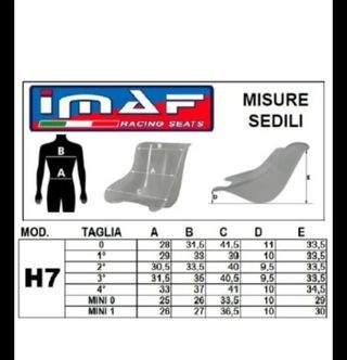 Asiento kart niño talla 0