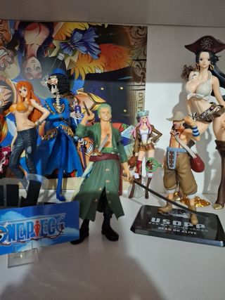 Figuras ONE PIECE RESINA ESTÁTICA
