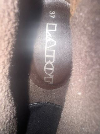 Botines de cordones