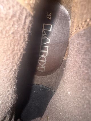 Botines de cordones