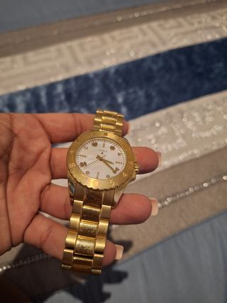 Reloj tous mujer baño de oro y nacar