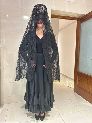 Conjunto de mantilla