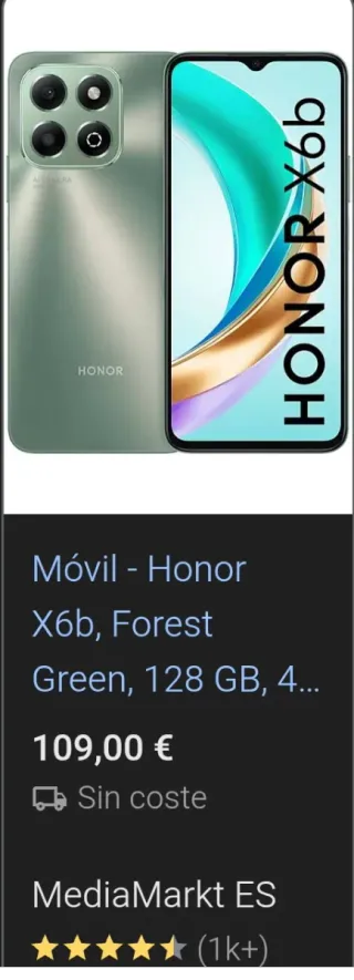 Honor X6B Nuevo a Estrenar...