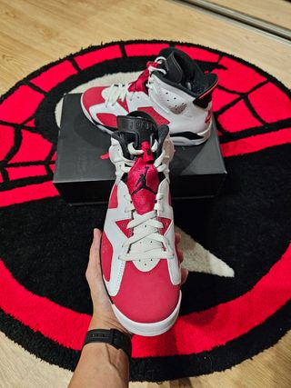 Jordan 6 carmine 2021 talla 43