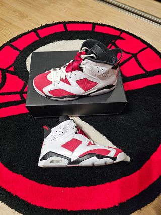 Jordan 6 carmine 2021 talla 43