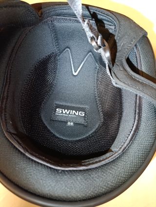 Casco de equitación swing talla 56 Cross sin viser
