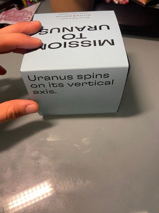 Moonswatch Reloj Mission to Uranus