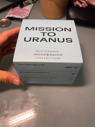 Moonswatch Reloj Mission to Uranus