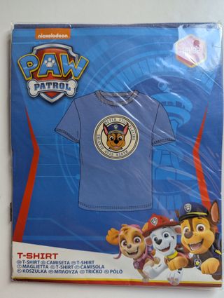 T-shirt paw patrol blu