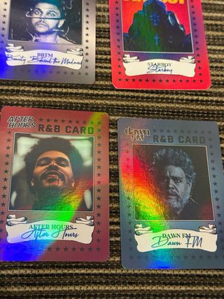 Tarjetas the weeknd