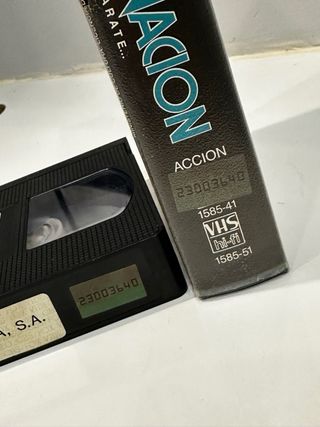 Alien Nacion VHS VIDEOCLUB