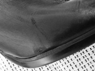 Botines negros de piel 