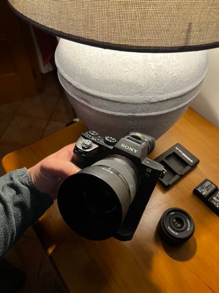 Sony Alpha 7 II + 2 Objetivos + Accesorios
