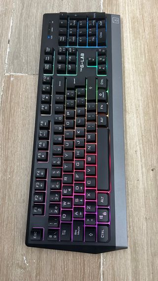 The G-Lab Keyz Tungsten Teclado Gamer Inalámbrico